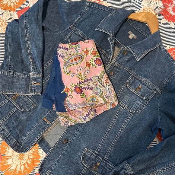 J. Jill Jackets & Blazers - J. Jill Blue Jean Jacket